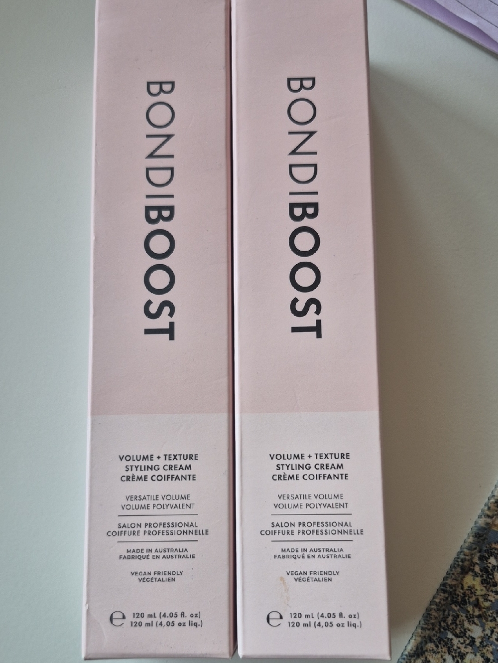 BondiBoost Volume + Texture Styling Cream - Pale Pink Packaging